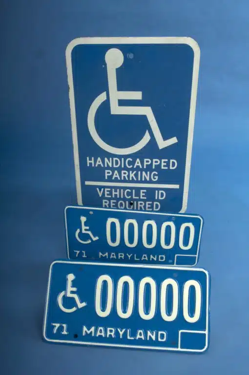 vintage-handicapped-sign