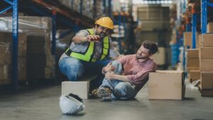 employee with a warehouse accident caused personal injury workers compensation lawyer birmingham