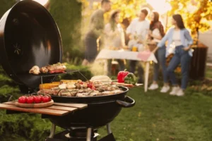 outdoor barbeque to celebrate labor day