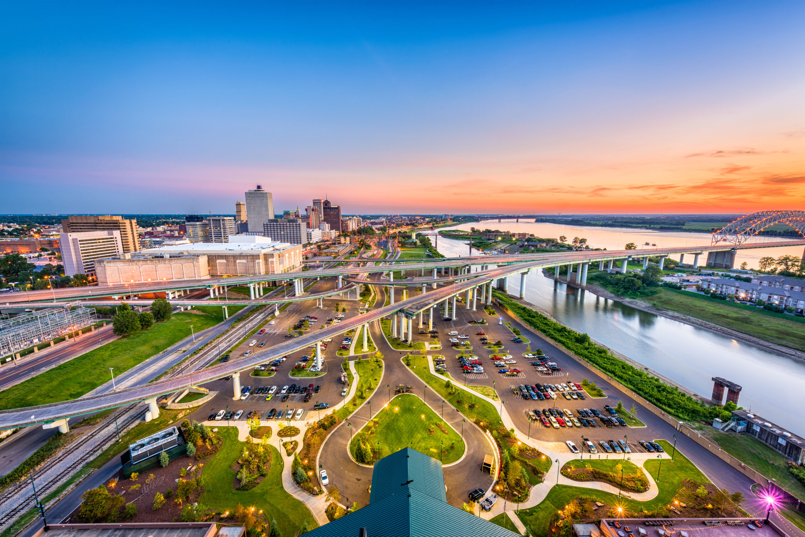 cityscape of tennessee example of most dangerous roads in tennessee