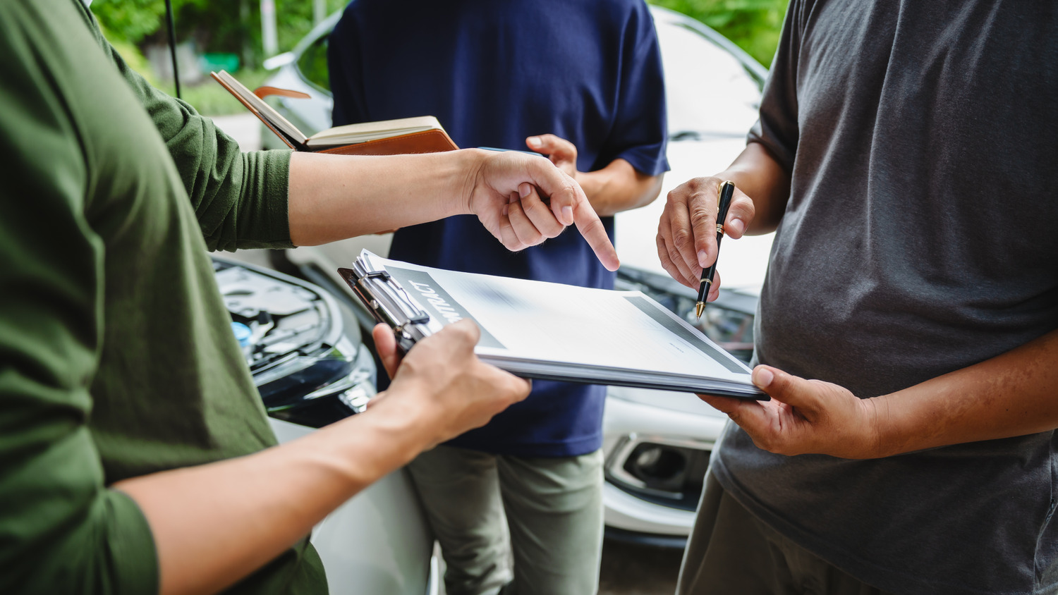 what to do after a rental car accident