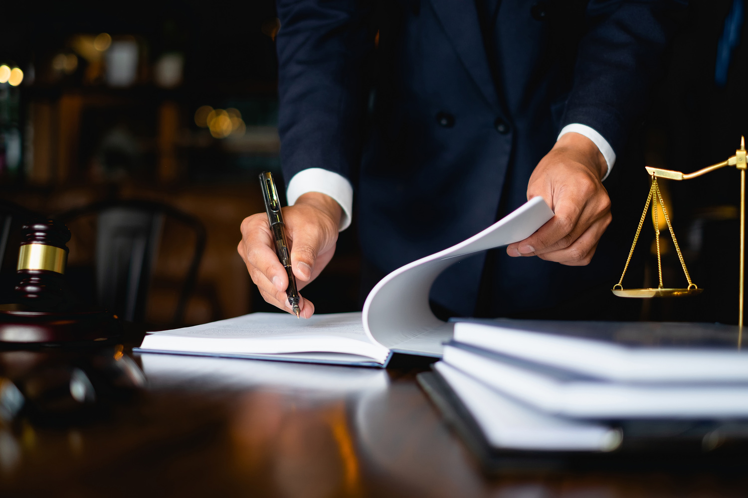 wrongful-death-vs-survival-action attorney reviewing wrongful death vs survival action