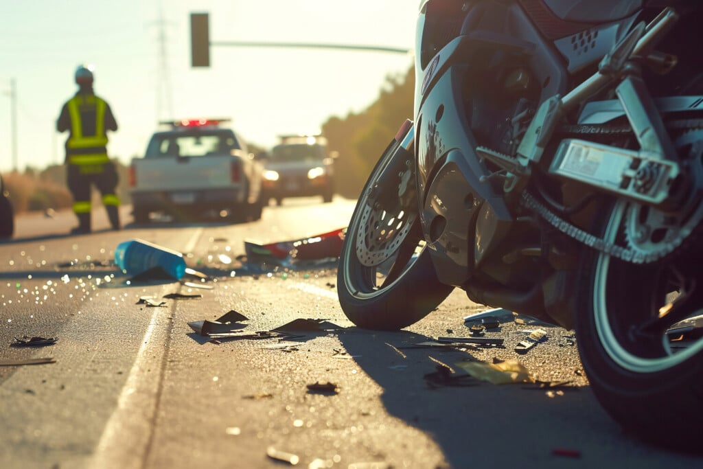 lane splitting accident