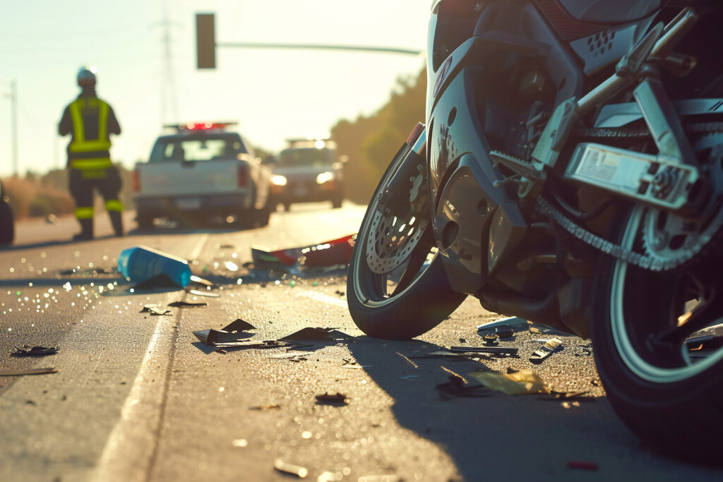 lane splitting accident