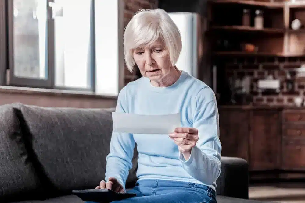 Woman with Social Security Check - Social security lawyers