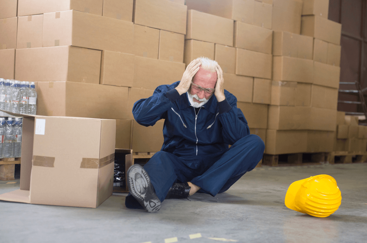 employees after an accident workers comp claim with head injury