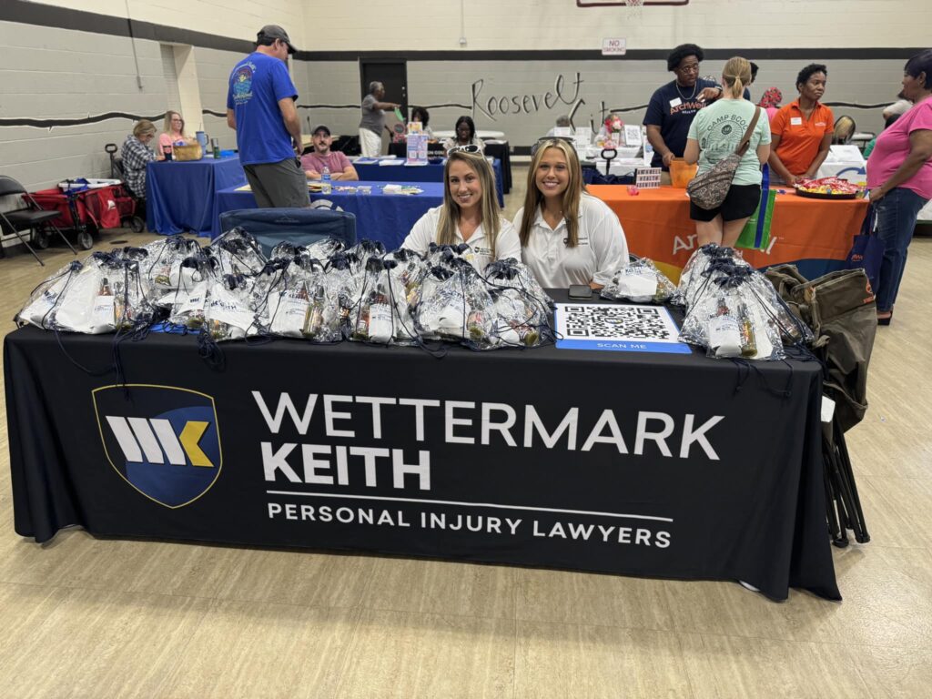 Wettermark Keith Personal Injury Lawyers at Community Event wettermark keith law firm at community resource fair in Birmingham Alabama